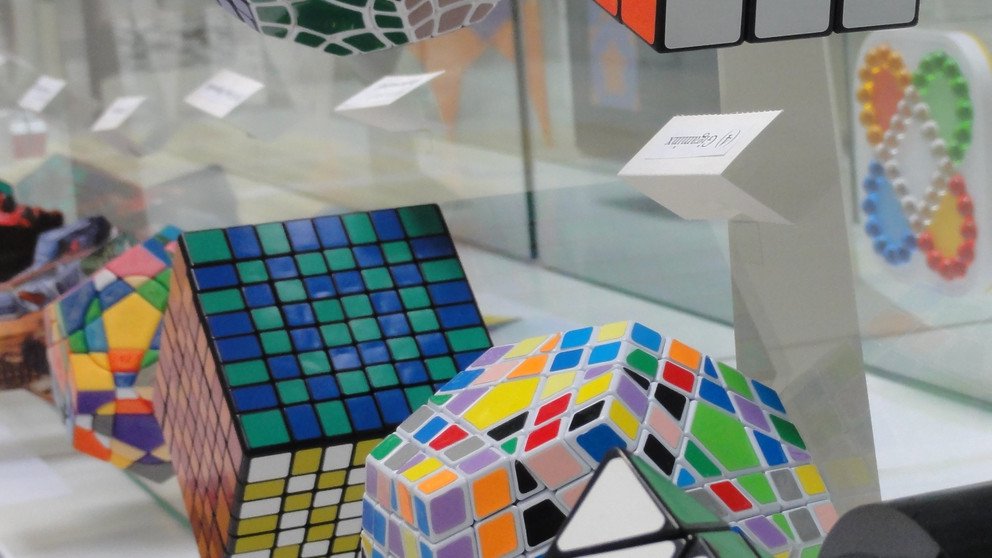 Im Mathe-Museum der Universit&auml;t Passau